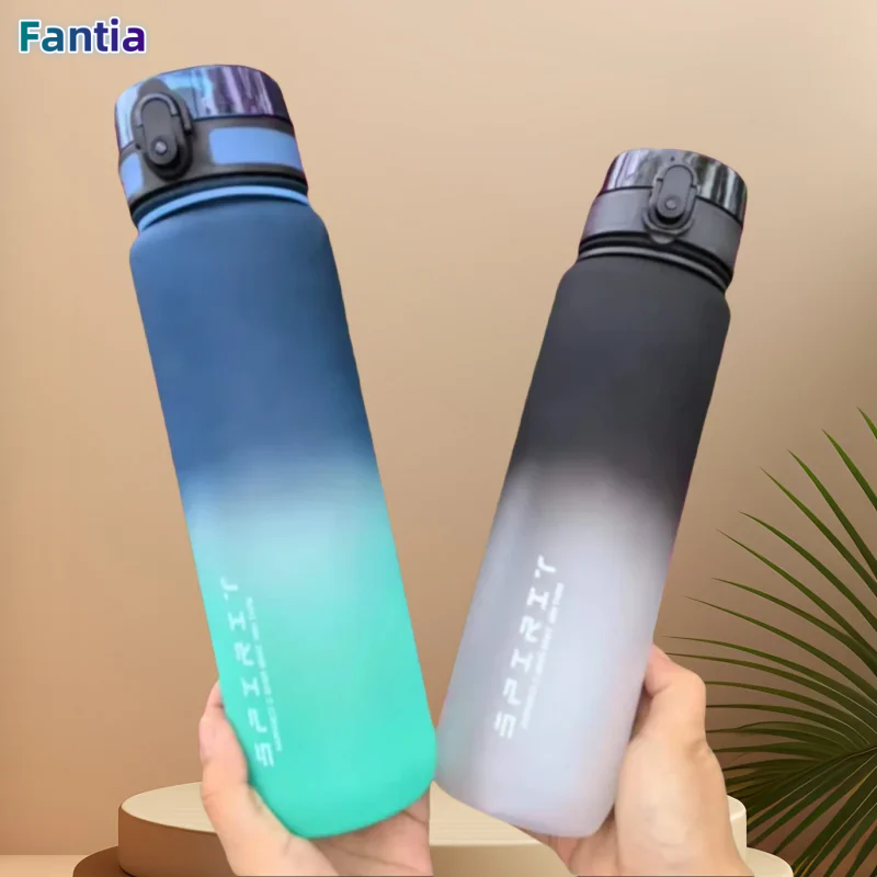 Smart Water Bottle Tracker - 500ML/1000ML Large Capacity Sports Water Bottle