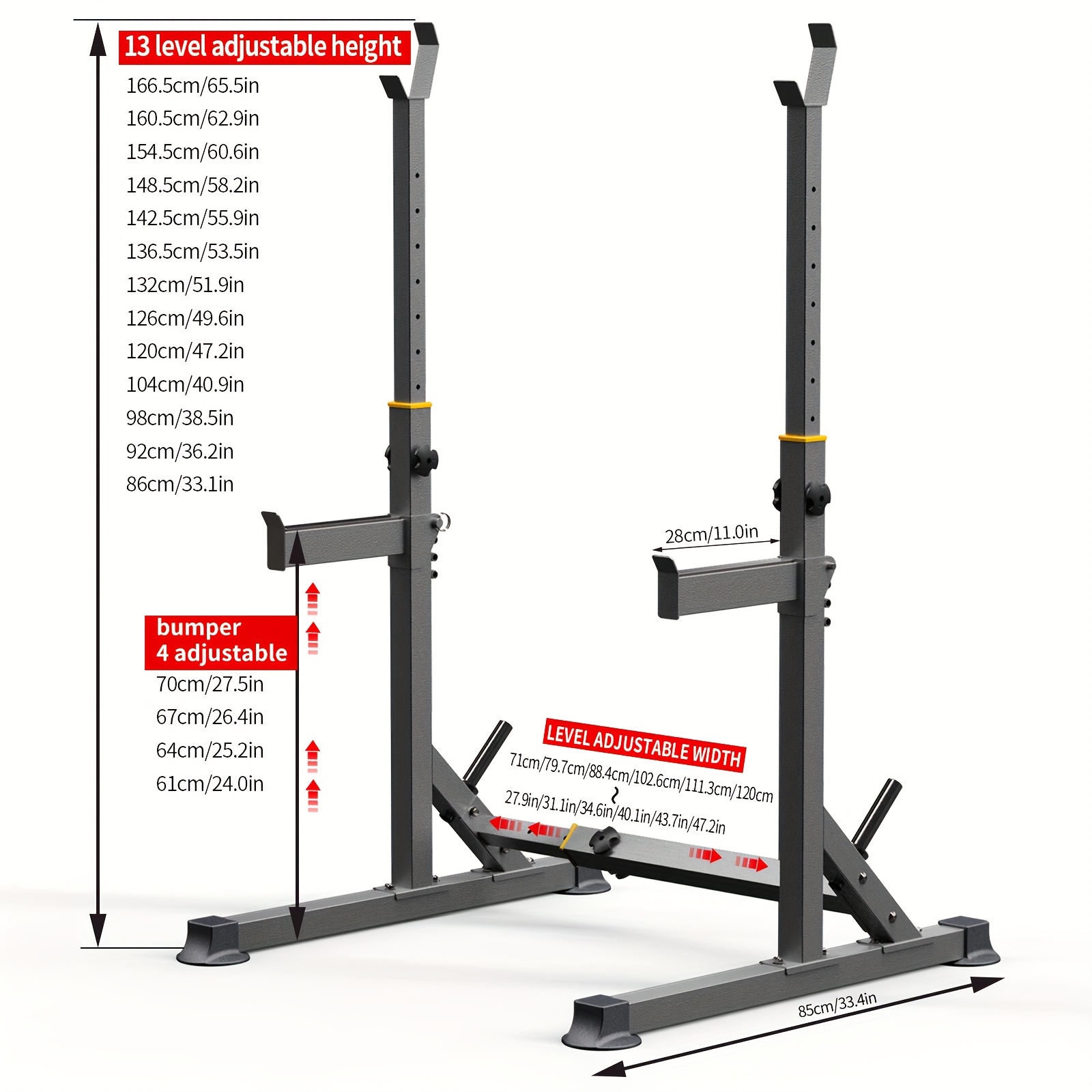 Electronics For Home - 1 Squat Stand With Barbell Weight