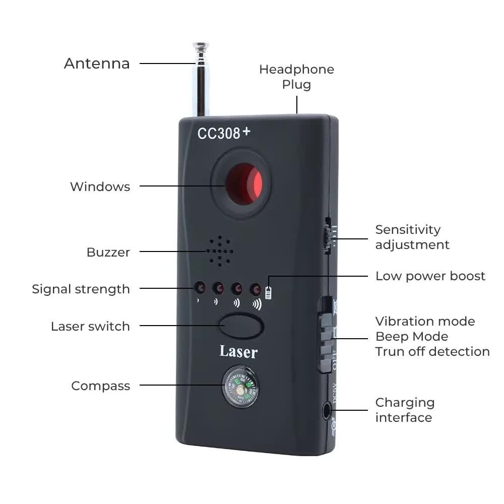 CC308 Portable Hidden Camera D - Electronics Gadgets Sale avis et prix
