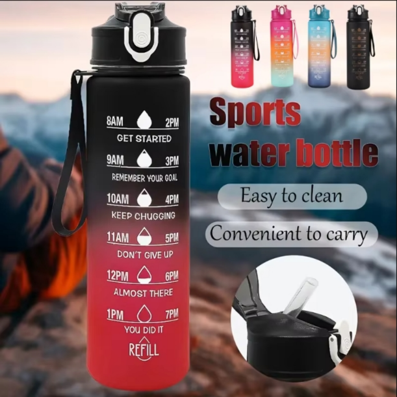 Sports Water Bottle with Time- - Smart Water Bottle Tracker avis et prix