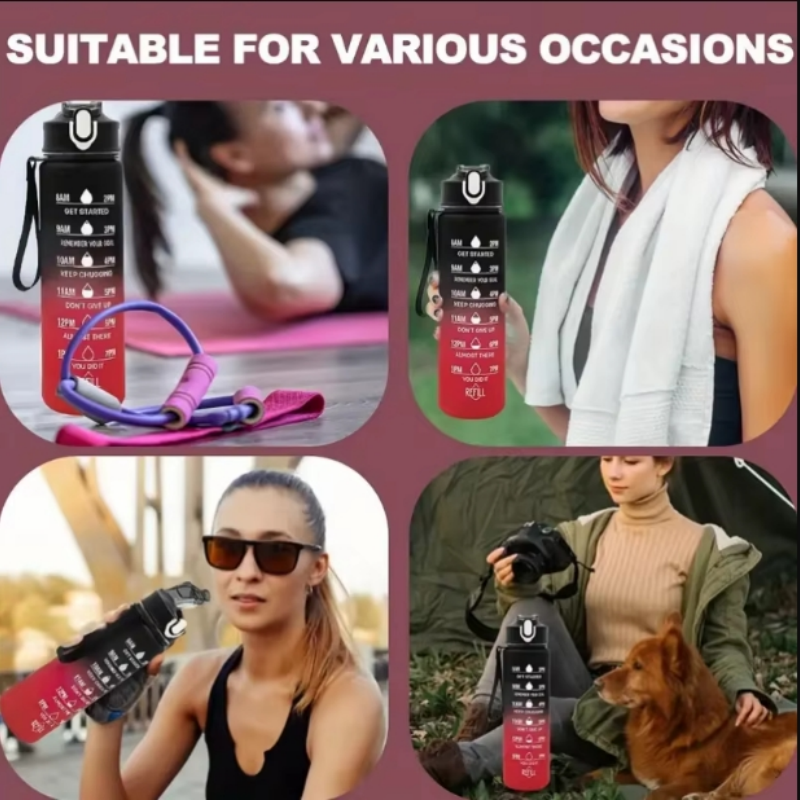 Sports Water Bottle with Time- - Smart Water Bottle Tracker avis et prix