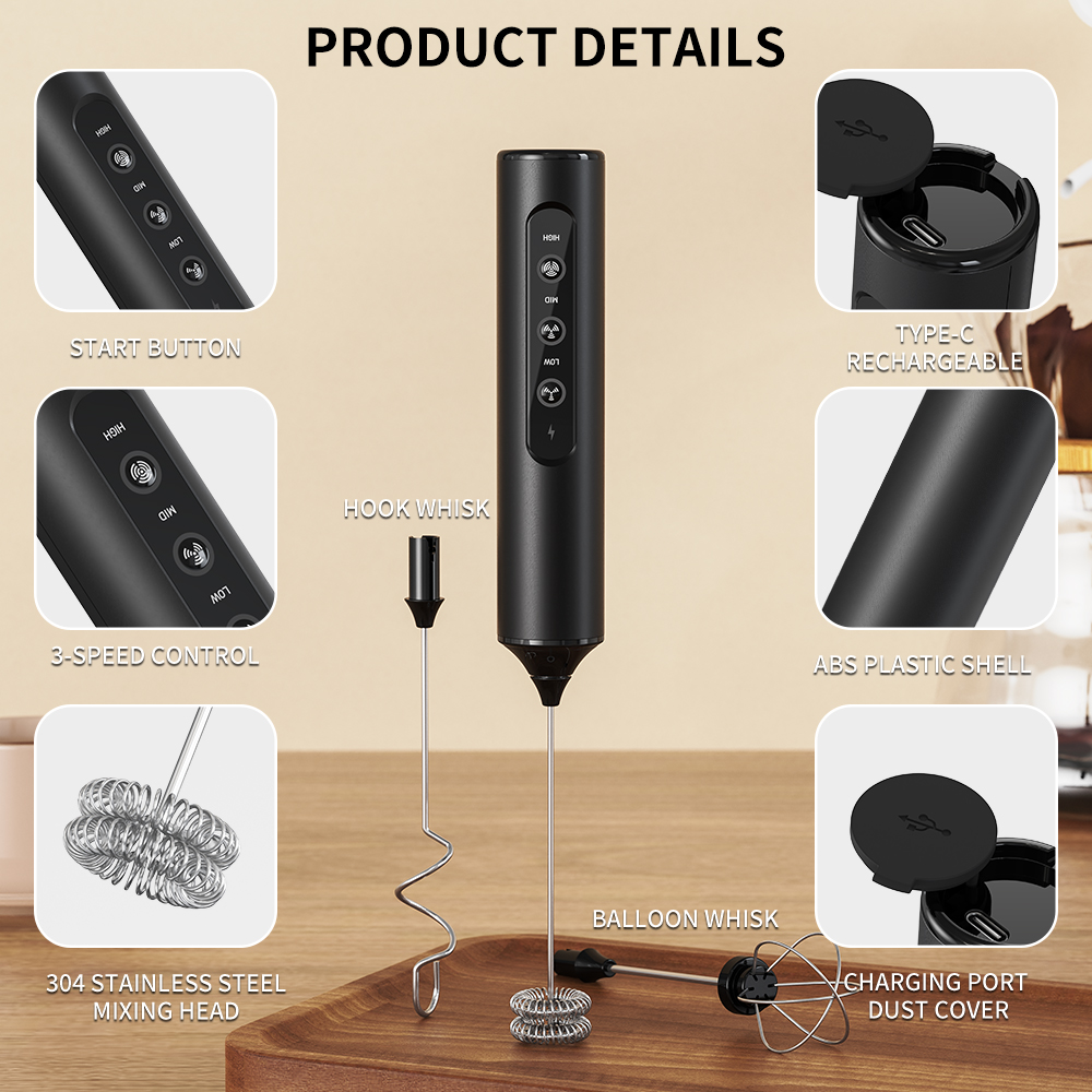 3 in 1 Electric Handheld Milk  - Electric Gadget avis et prix
