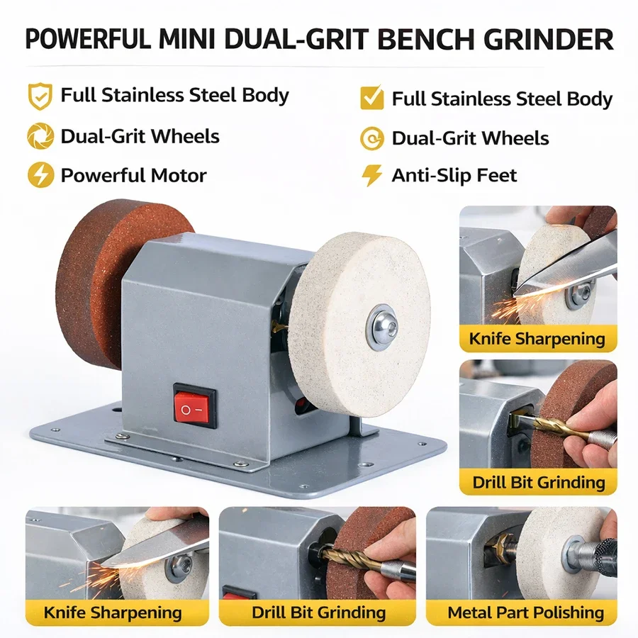 Mini Electric Bench Grinder Sh - Electric Gadget avis et prix