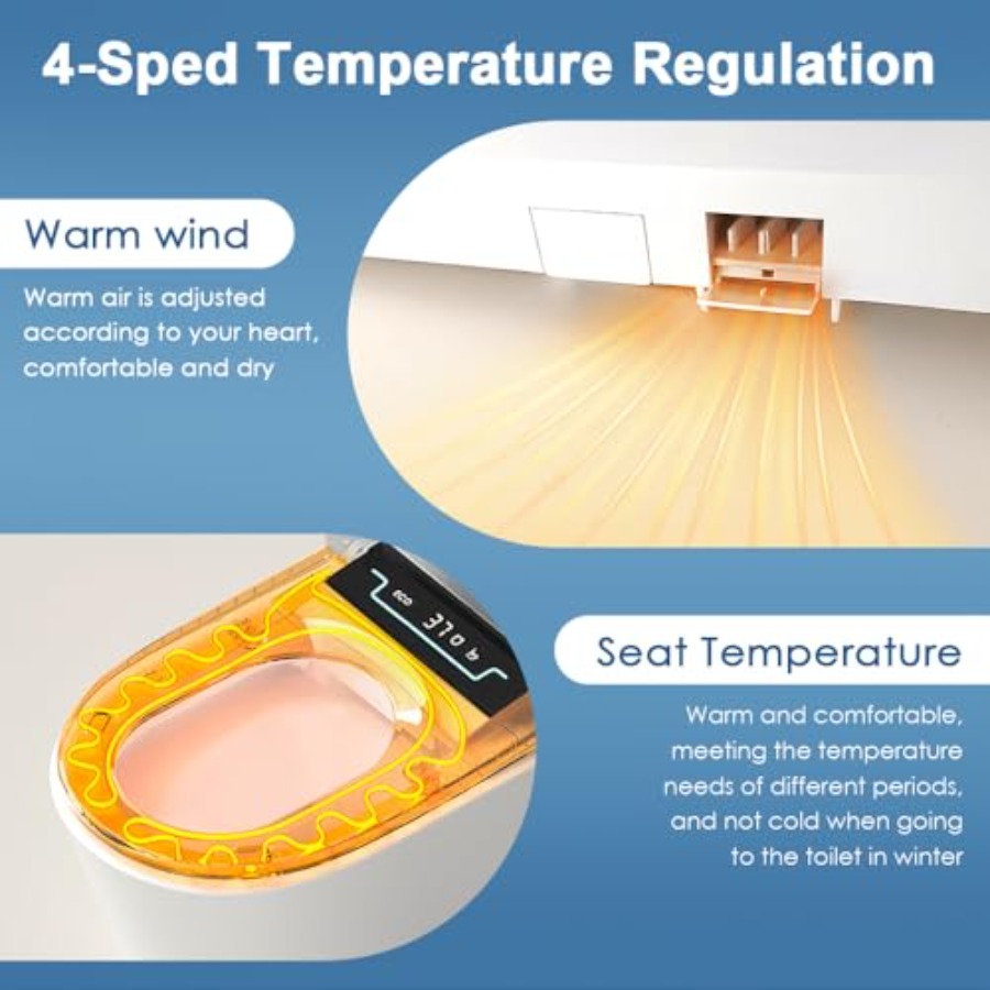 Electronic bidet toilet seat f - Electronics For Home avis et prix