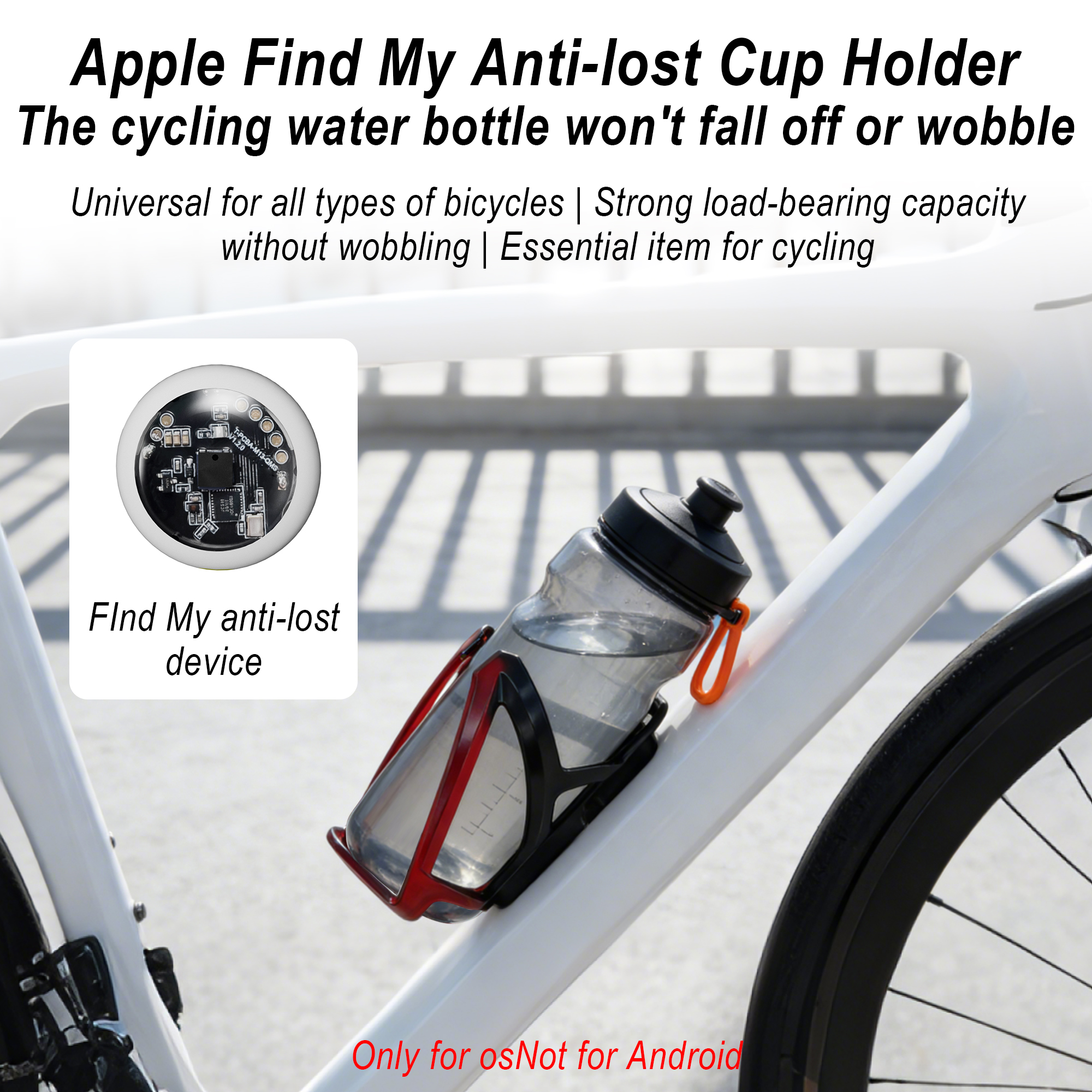 Mini Smart Tracker + Bicycle W - Smart Water Bottle Tracker avis et prix