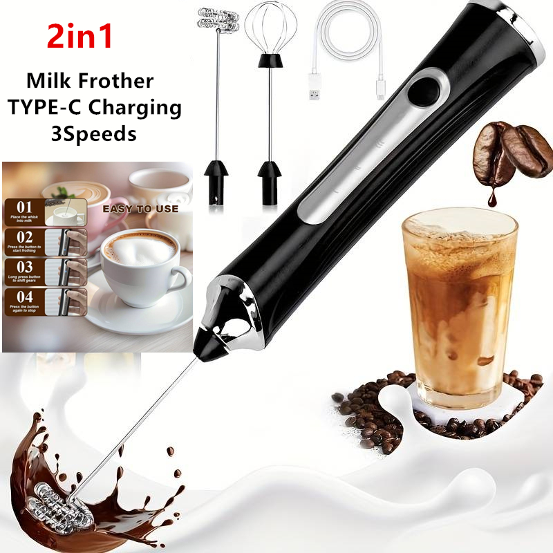 Wireless Electric Milk Frother - Electric Gadget avis et prix