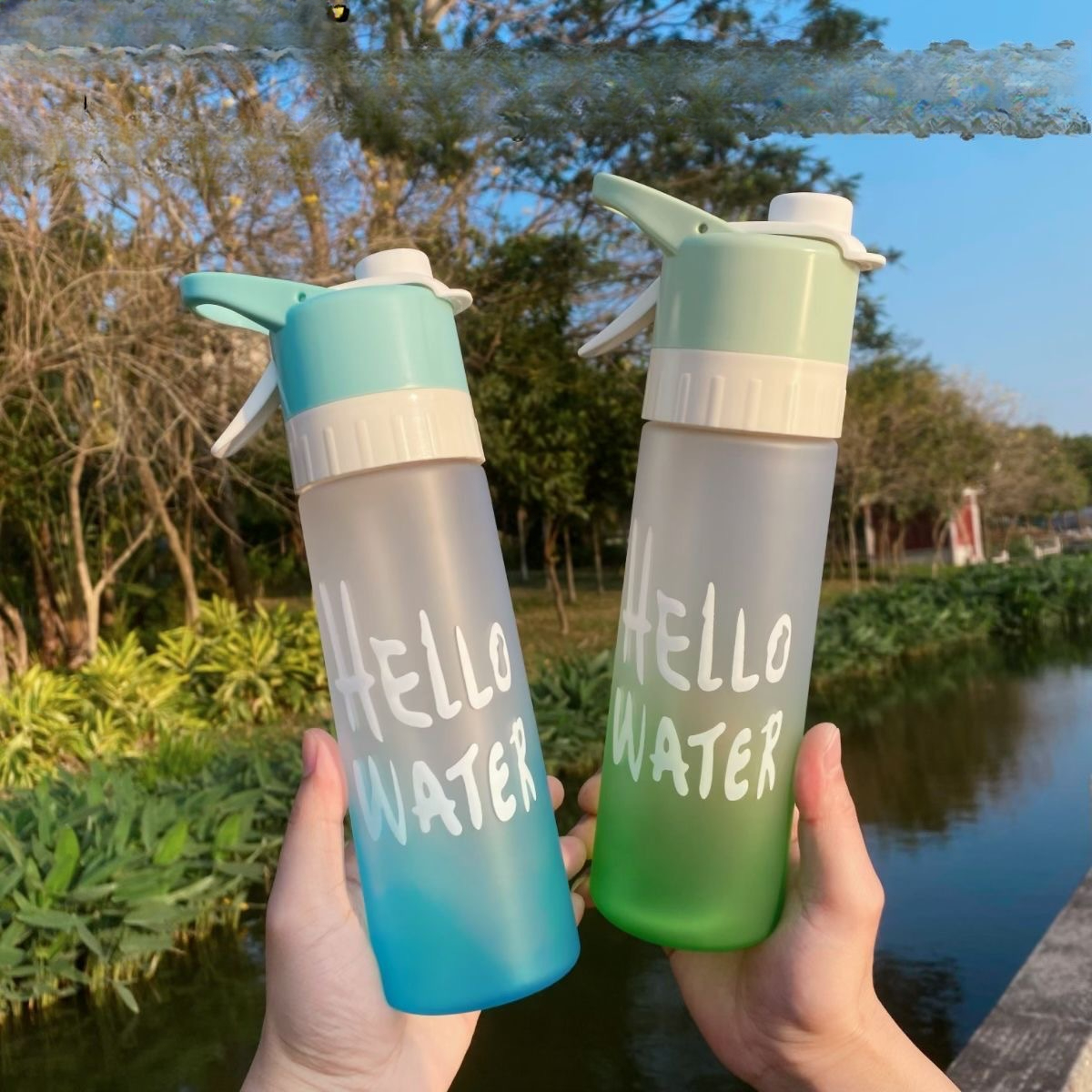 650ML BPA Free Mist Spray Wate - Smart Water Bottle Tracker avis et prix