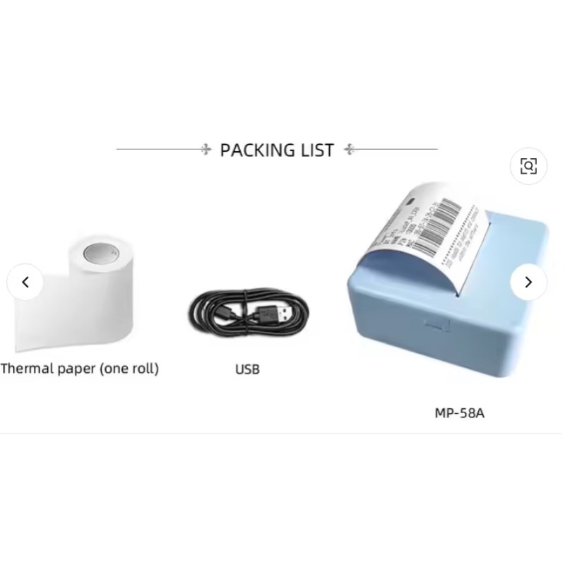 Best Mini 58mm Portable Rechar - Electronics And Gadgets G avis et prix