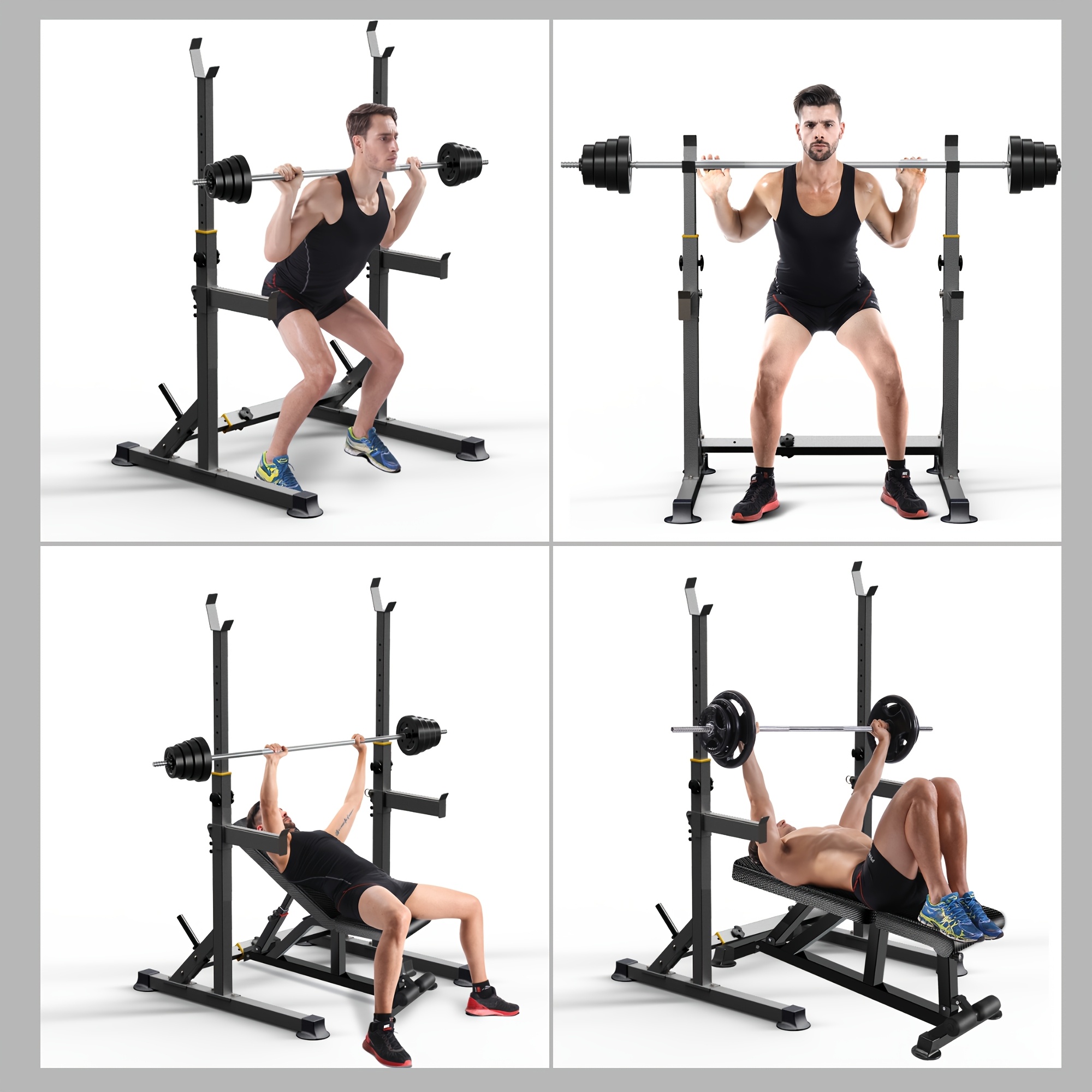 1 Squat Stand With Barbell Wei - Electronics For Home avis et prix