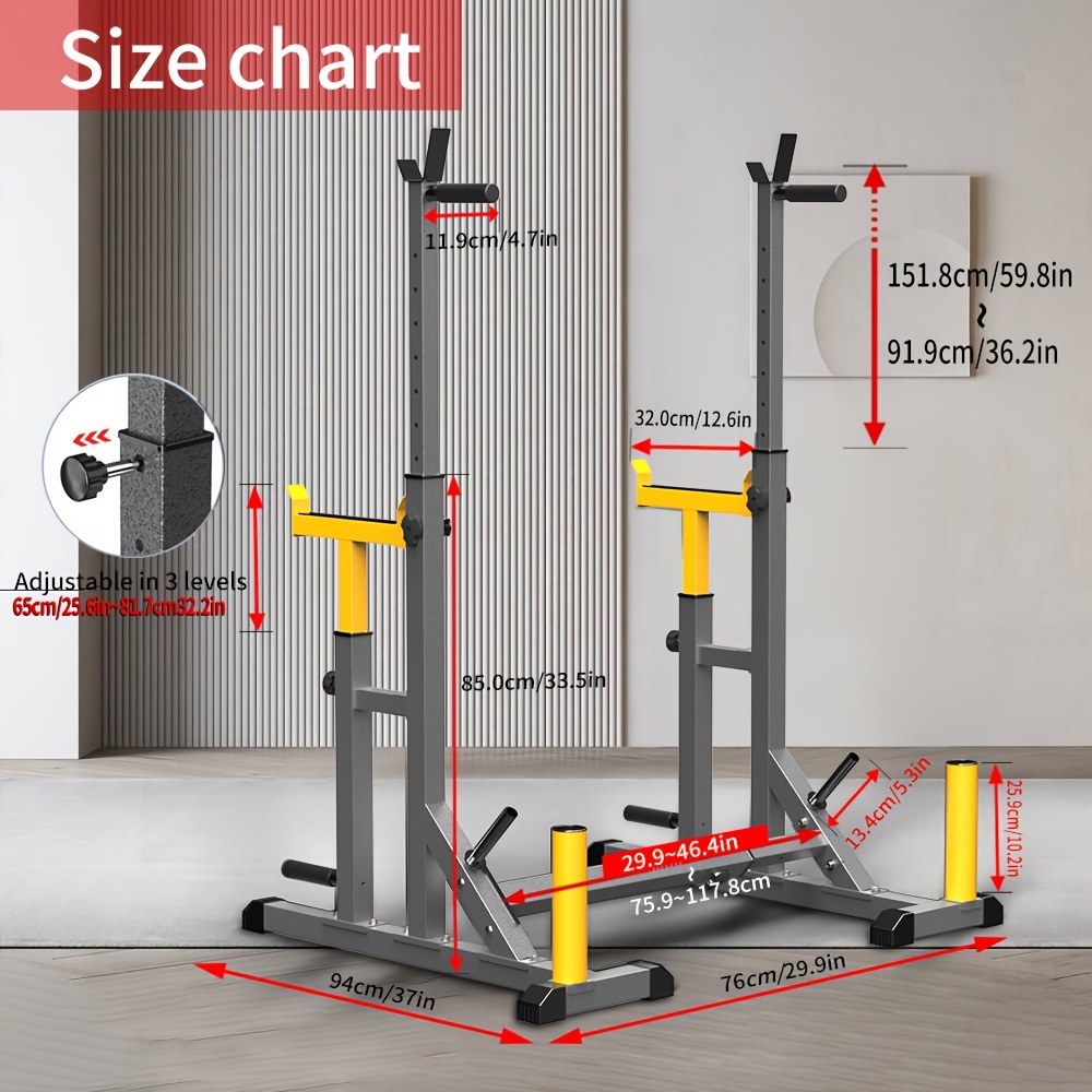 1 Squat Stand With Barbell Wei - Electronics For Home avis et prix
