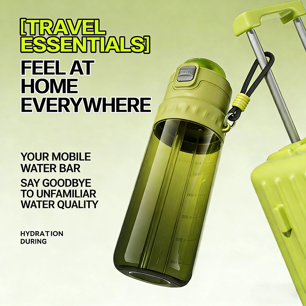 750ML Portable Mist Spray Wate - Smart Water Bottle Tracker avis et prix