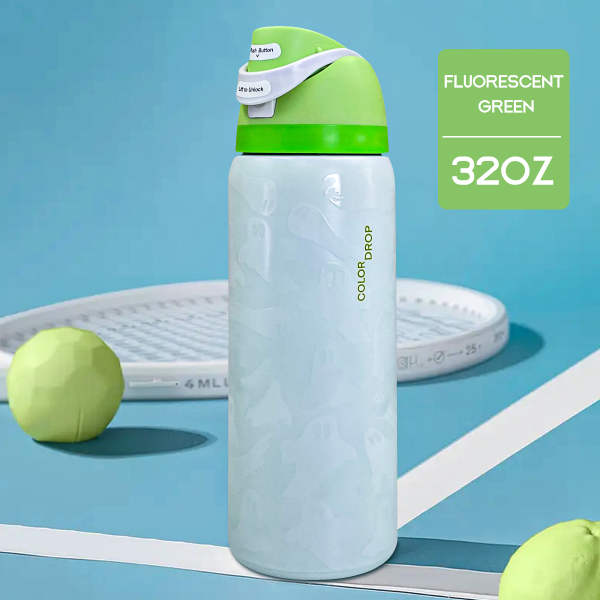 Owalaa nightlight ghost 32oz/9 - Smart Water Bottle Tracker avis et prix