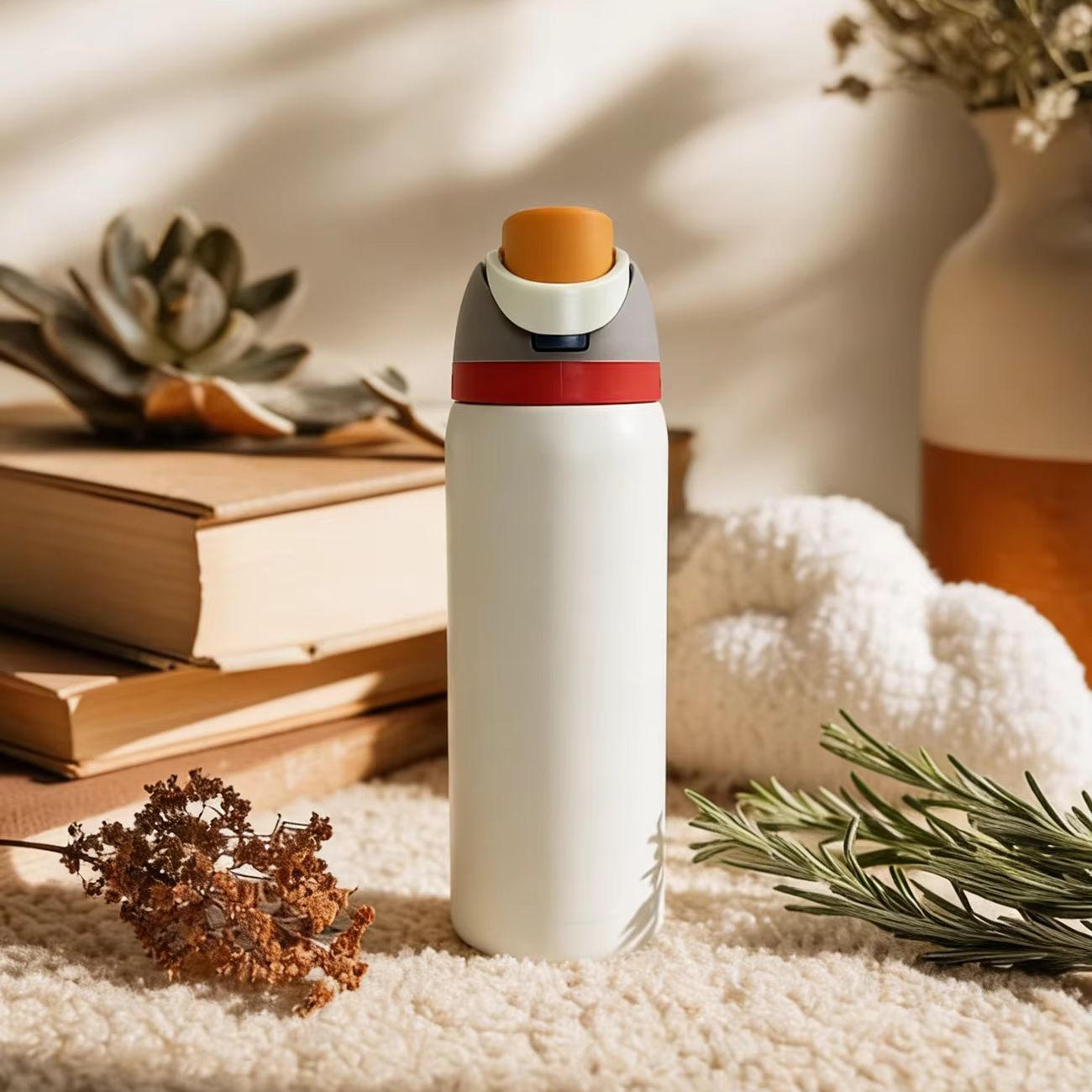 Owalaa creamy white 32oz/945ml - Smart Water Bottle Tracker avis et prix