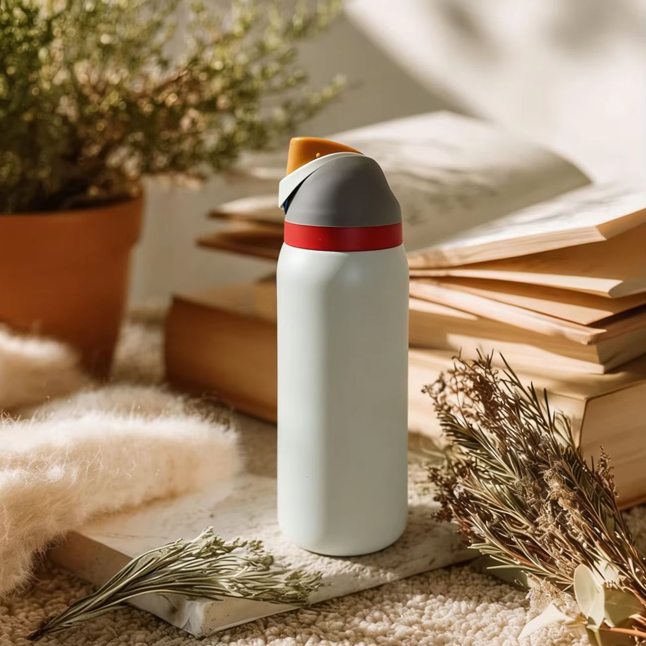 Owalaa creamy white 32oz/945ml - Smart Water Bottle Tracker avis et prix