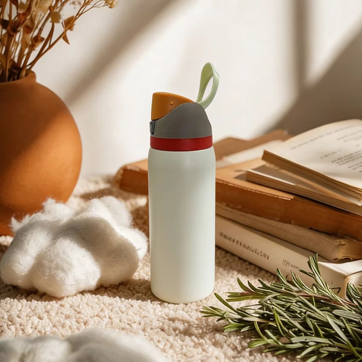 Owalaa creamy white 32oz/945ml - Smart Water Bottle Tracker avis et prix
