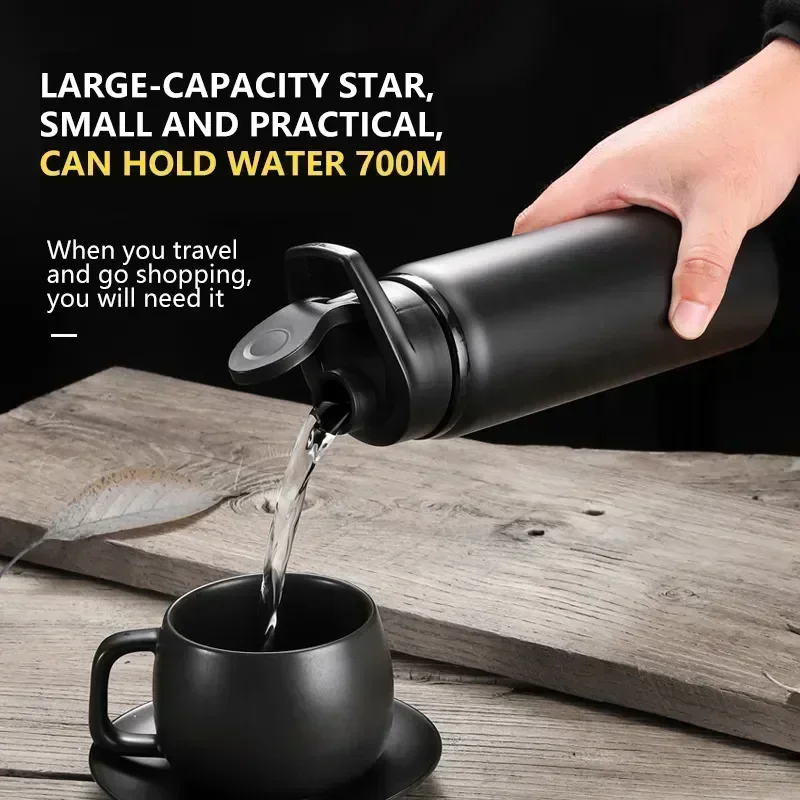 1-15PCS Portable Stainless Ste - Smart Water Bottle Tracker avis et prix