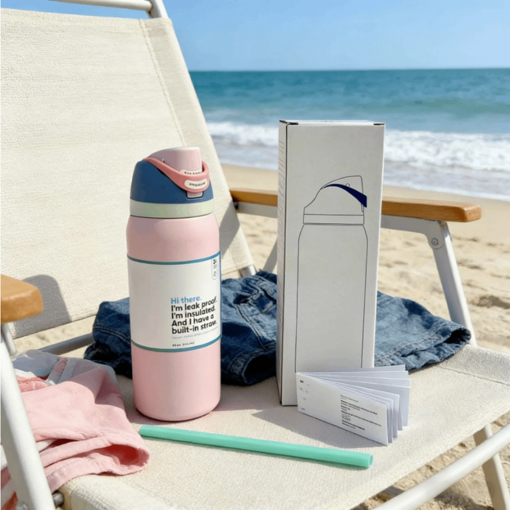32Oz Stainless Steel Water Bot - Smart Water Bottle Tracker avis et prix